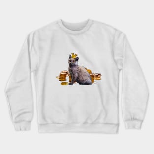 el gato mas rico del mundo 07 Crewneck Sweatshirt